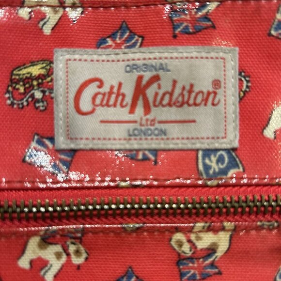 Cath Kidston Red UK Royal Stanley Scottie Dog Jubilee Crossbody Messenger Bag - Picture 4 of 13